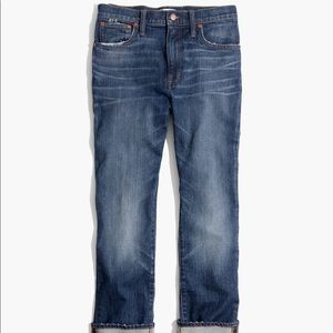 Madewell High-Rise Slim Boyjean